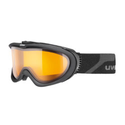 Men's Uvex Goggles - Uvex Comanche Goggles. Matt Black - Lasergold Lite